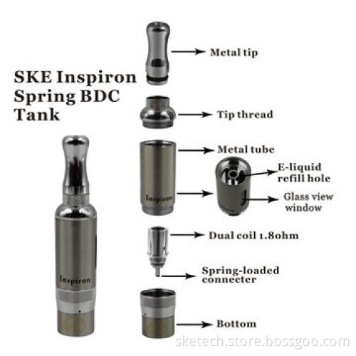 Perfect atomizer, Inspiron, with high quality and charming appearance